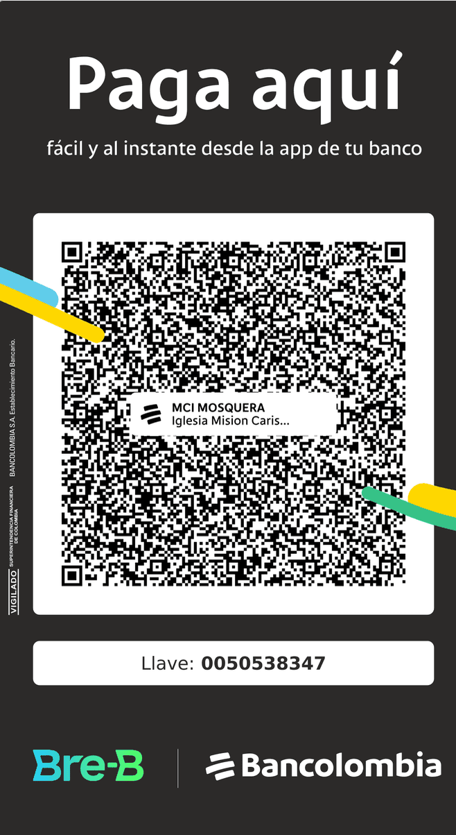 Código QR diezmos y ofrendas